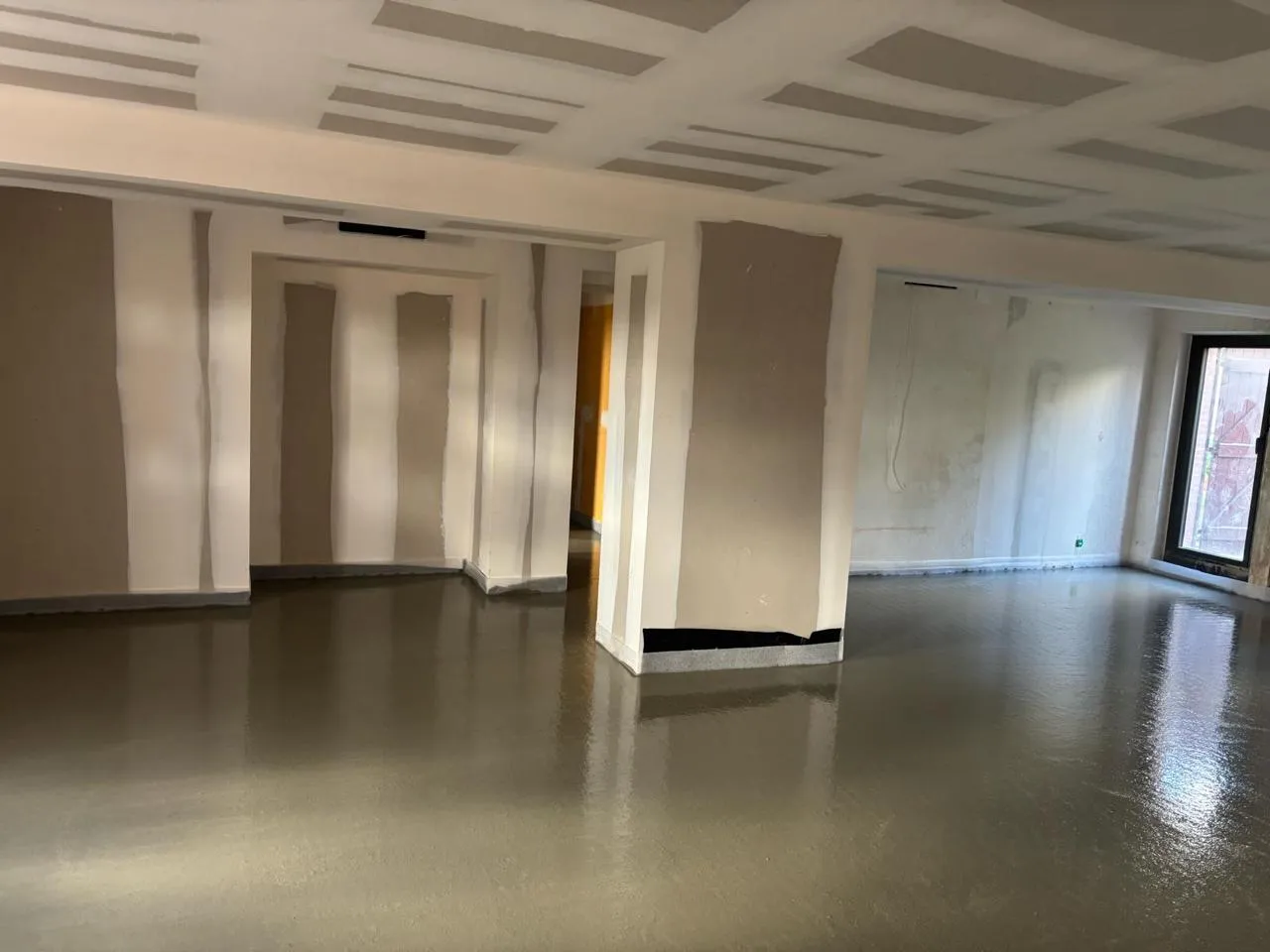 Chape liquide en cours